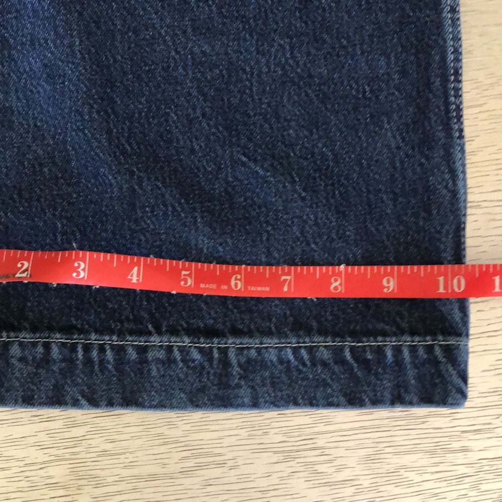 Reformation Jeans Classic Blue Women's Size 24 - Picture 6 of 6